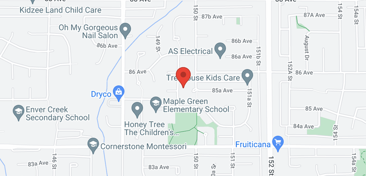 map of 8552 149A STREET